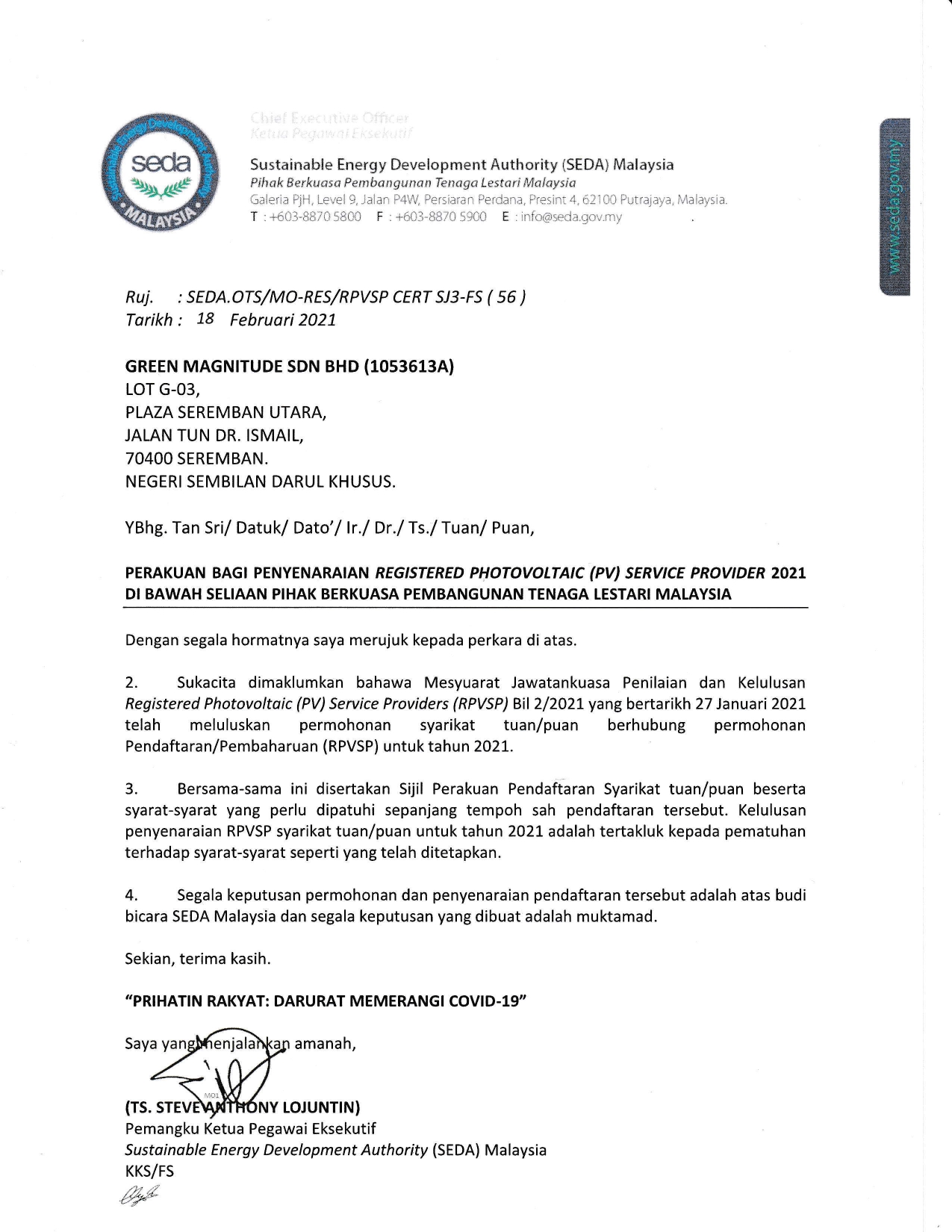 green magnitude perakuan seda page 0001