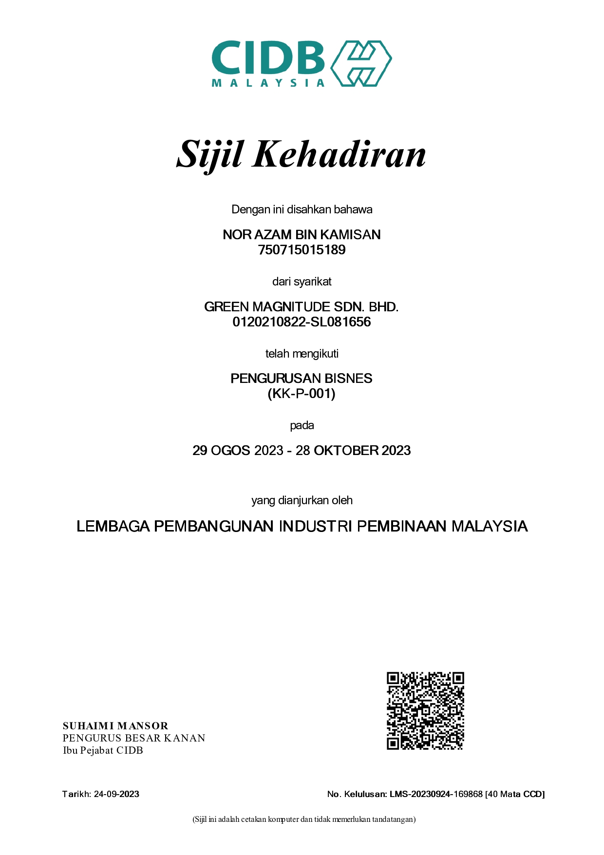 nak cidb pengurusan bisnes cert page 0001